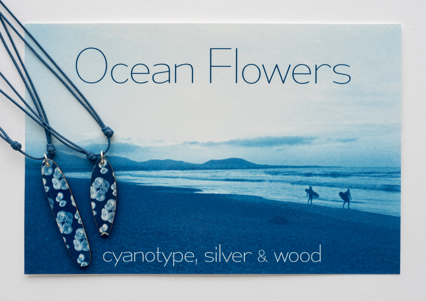 Ocean Flowers cyanotype surf 4